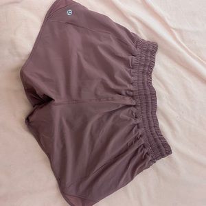 Pink lululemon hottie hot short